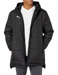 PUMA Men's Bench Jacket, Black/White, XX-Large