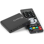 Micca 4K Ultra-HD Digital Media Player for USB Drives and MicroSD Cards, Digital Signage, H.265/HEVC H.264/AVC MP4 MKV Videos MP3 Music JPG Photos, 4K HDMI, Analog AV, Auto Play and Resume