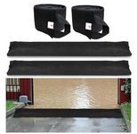 ALASKA Emergency Flood Control Bags & Barriers, Sandless Sand Bags for Flood Control for Doorways, Garages, Basements Etc (5 Ft x 7 Inchs) PACK OF 2 BARRIERS.