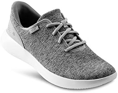 Kizik Madrid Comfortable Breathable Eco-Knit Slip On Sneakers - Easy Slip-Ons | Walking Shoes for Men, Women and Elderly | Stylish, Convenient and Orthopedic Shoes for Athleisure and Travel, Heathered