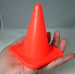 Blue Dot Trading Agility Cones, 40 Cones, 4-Inch, Orange