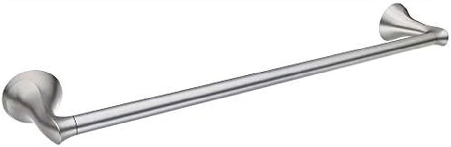 Moen Darcy 45,72 cm Barra de toallas con prensa y marca en níquel cepillado
