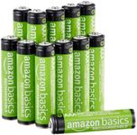Amazon Basics 12-Pack Rechargeable 