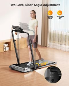 3-in-1 Folding Treadmill – 2.5HP Motor, Compact Home Fitness