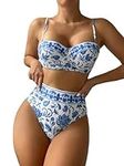 SOLY HUX Women's Two Piece Swimsuit