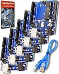 AZDelivery 5 x Compatible with ATmega328P Compatible with ATmega16U2 8-bit Microcontroller Board including E-book!