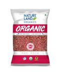 Natureland Organics Red Rice 1 Kg (Total 2 Kg) - Organic Rice