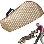 BOW CALICO Hilt-Guard Bite Protection Sleeve, Soft Jute Cover for Bite Protection Sleeves Handmade with a Handle for Dog Training