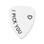 Boyfriend Husband Fiance Gifts for Him I Pick You Guitar Pick for Boyfriend Husband Fiance Christmas Anniversary Birthday Gifts for Men Guitar Player Musician Guitar Picks for Guitar Lover