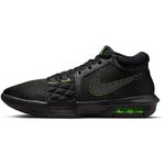 Nike Men's Basketball Shoe, Black White Volt, 12