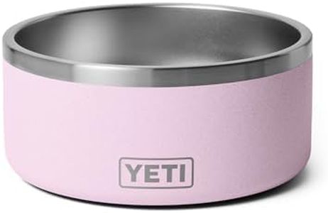 YETI Boomer 8, Stainless Steel, Non-Slip Dog Bowl, Holds 64 Ounces, Cherry Blossom