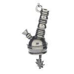 Guardian Bell Substance Good Luck Bell w/Keyring & Black Velvet Gift Bag | Motorcycle Bell | Lead-Free Pewter | Made in USA, Bong, 1.75"