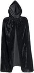 SA Products Black Cloak with Hood -