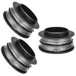 KST-130X Spool Compatible with Kobalt 40-Volt Weed Eater String Trimmer 2905303 KST 130X-06 and KST 130X, Replacement 0831145 Spool Refills line 17Feet 0.080" 3Pack