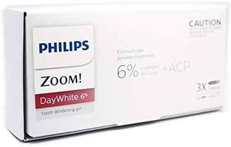 Zoom 6% Day White Hydrogen Peroxide Teeth Whitening Gel Mini Kit 3 x 2.4 gram