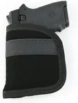 Ultimate Pocket Holster - Ultra Thin for Comfortable Concealed Carry - Compatible w/Most Pistols and Revolvers from Glock Ruger Taurus Smith and Wesson Kimber Beretta & More (Micro and Subcompact)