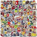 200PCS Teens Hero Stickers for Wate