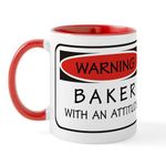 CafePress Attitude Baker Mug 11 oz (325 ml) Ceramic Coffee Mug