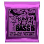 Ernie Ball 2821 Slinky Nickel Wound 5-String Bass Guitar Strings - Power 50-135