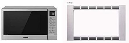 Panasonic Optional 27" Trim Kit for 1.2 cuft Microwaves, Stainless Steel, NN-TK621SS