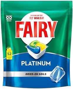Fairy Platinum Lemon Dishwasher Tablets 52 Pack