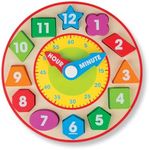 Melissa & Doug Shape Sorting Clock 