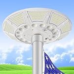 New 566 LED Solar Flag Pole Light w