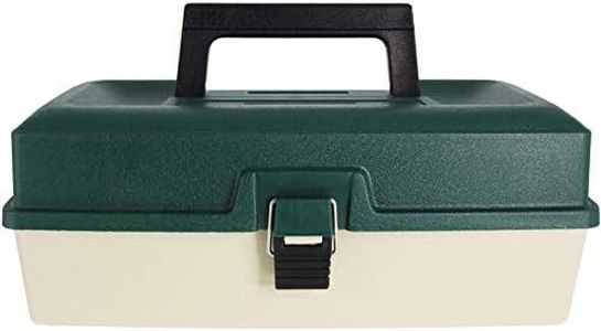 Fishing 2-Tray Tackle Box Plastic Box Plastic Storage Organizer Box