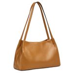 Kattee Leather Purses and Handbags for Women, Soft Genuine Leather Shoulder Hobo Bags with Top Magnetic Snap Closure