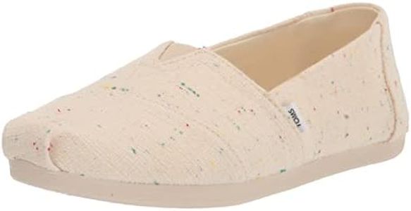 TOMS Women Espadrille Espadrille, Women, Natural Speckled, 6.5 US