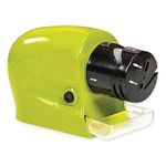 AK 4-in-1 Electric Knife Sharpener for Kitchen | Multi-Stage Motorized Sharpener for Knives & Scissors | Fast, Easy & Consistent Sharpening Tool for Home Use (1 NOS)