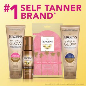 Jergens Natural Glow Firming Body Moisturizer, Medium to Tan, 7.5oz