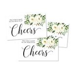 50 White Floral Drink Ticket Coupon