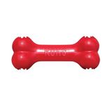 KONG Goodie Bone, Durable Natural Rubber Chew Toy, Interactive Treat Dispenser with Engaging Bone Shape, Promotes Dental Health, Stuff Dog Treats, Spreadable Treats, for Average Chewers, Medium