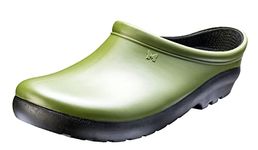 Sloggers Waterproof Garden Clogs for Women – Traditional Garden Clogs with Premium Comfort Support Insole, (Cactus Green), (Size 9)