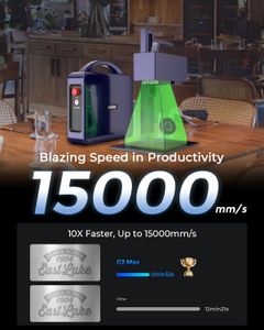 GWEIKE G2 Max 50W Fiber Laser Engraver – High Precision Metal Cutter