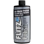 Flitz Multi-Purpose Polish and Cleaner Liquid for Metal, Plastic, Fiberglass, Aluminum, Jewelry, Sterling Silver: Great for Headlight Restoration + Rust Remover, Made in the USA