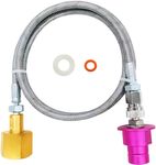 Soda Terra Machine Co2 Adapter Quick Connector Stainless Steel Hose Compatible with Terra DUO Art Gaia Soda Series (60inch)