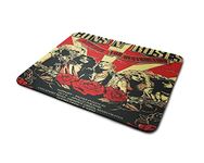 Lightning Hammerz Guns N Roses Band Red Printed Gaming Mouse Pad for Gamer | Alx Rose,Slash, Tracii Guns Printed Mouse Pad | Anti Skid Technology Mouse Pad for Laptops and Computers