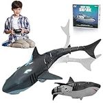 wakeInsa 2.4G Remote Control Shark,Kids Shark Toy,RC Boats,Submarine,Pool Toy for Kids Age 3+,Water Toy,Christmas and Birthday Gift for Boys and Girls