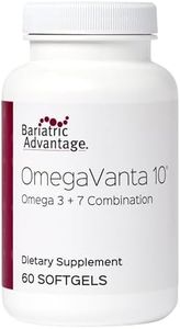 Bariatric Advantage OmegaVanta 10 - Omega Fish Oil - Enriched EPA & DHA - Enteric Softgel Design - Supports Heart Health* - Natural Lemon Flavor - 60 Count