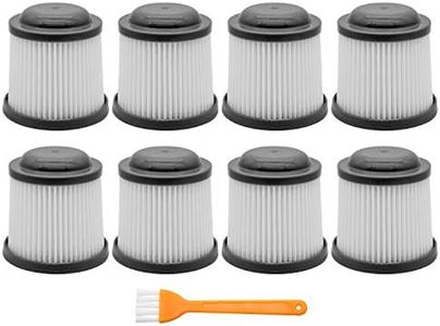 IOYIJOI 8 Pack Vac Replacement Filters for Black & Decker PVF110 PHV1810 PHV1210 BDH2000PL BDH1600PL BDH2020FLFH BDH1620FLFH. Compare to Part # PVF110