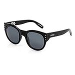 Carve Ivi Polarised Sunglasses - Gloss Black Polarised | Carve Round Sunglasses