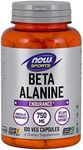 NOW Beta-Alanine 750mg, 120 Capsules