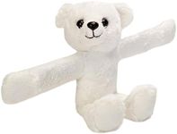 Wild Republic Huggers, Polar Bear, Plush Toy, Slap Bracelet, Stuffed Animal, Kids Toys, 8 Inches