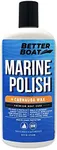 Boat Wax and Marine Polish with Carnauba Wax for High Gloss Gel Coat Restorer and Boat Cleaner for Fiberglass Metal Painted Surfaces Marine Wax for Boats RV Wax and Cars and UV Boat Wash Restoration