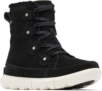 Sorel Women’s Explorer Joan Waterproof Boot, Black, Size 5 UK