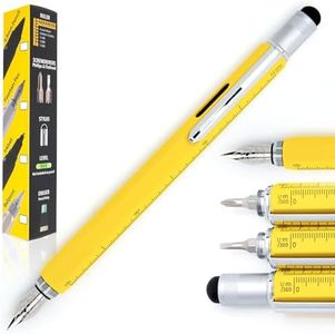 Monteverde USA One Touch Tool Pen, Fountain Pen, Yellow (MV35231)