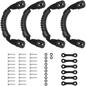 NEW-Vi 4PCS Kayak Carry Handles, Kayak Handles with 6 C-Shaped Buckles, Kayak Replacement Handles, Kayak Handle Replacement, Lifetime Kayak Accessories, Kayak Pull Handle, Carry Handle Mount