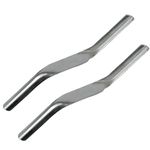 Brick Jointer Tool 1/2 inch x 5/8 inch [Pack of 2] Double End Mortar Finishing Tool for Builders and Bricklayers